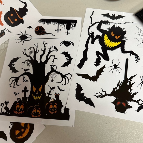 Halloween decorative stickers Window Cling - Picture 6 of 9